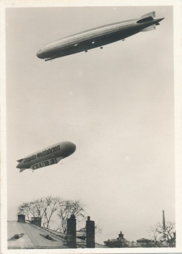 Collectible picture zeppelin - collectible,
