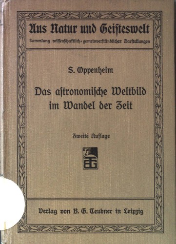 Das astronomische weltbild - weltbild, im
