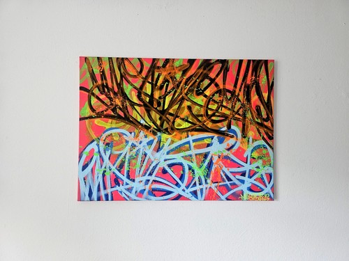 Picture canvases art 75x55 - picture,