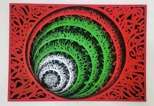 Caligraphy picture 70x50 - caligraphy,