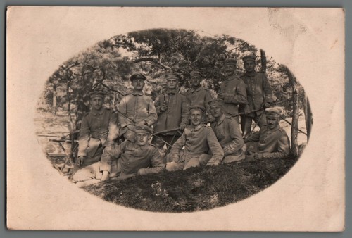 Photo postcard soldiers - 10,